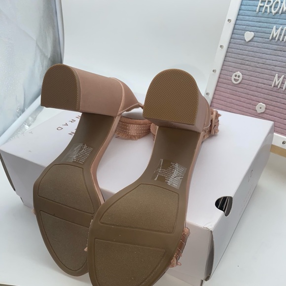EUC Lauren Conrad LC Rose Gold Heels size 9 - Picture 4 of 5